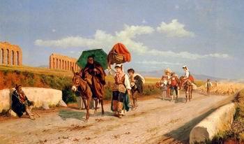 unknow artist Arab or Arabic people and life. Orientalism oil paintings  474 France oil painting art